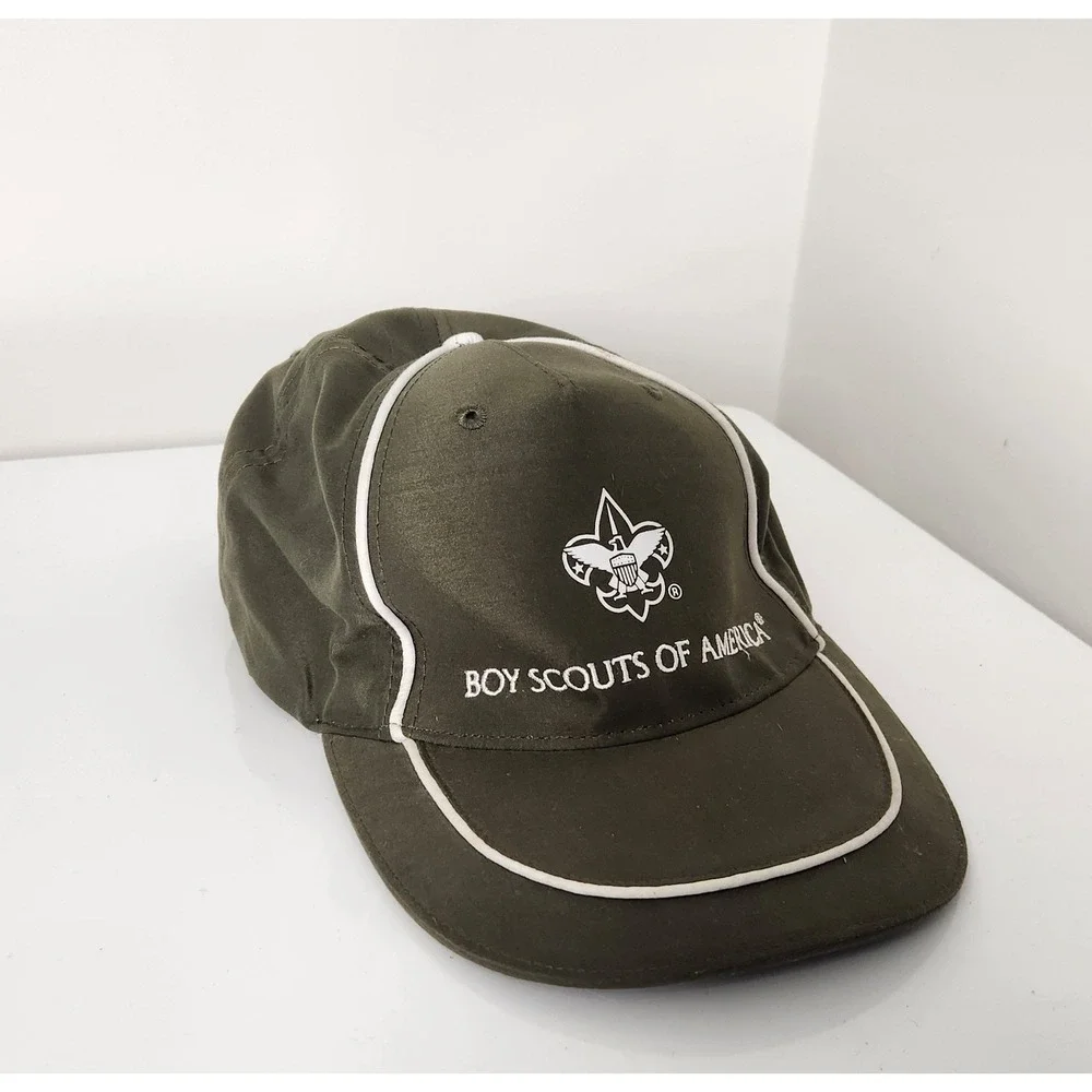 Boy Scouts of America PowerCap LED Lighted Adult Hat Green Baseball Camping Cap